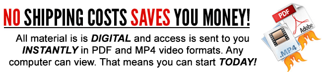 Digital download: no shipping costs