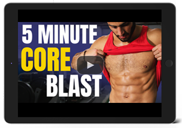 The 5 Minute Core Workout video and manual