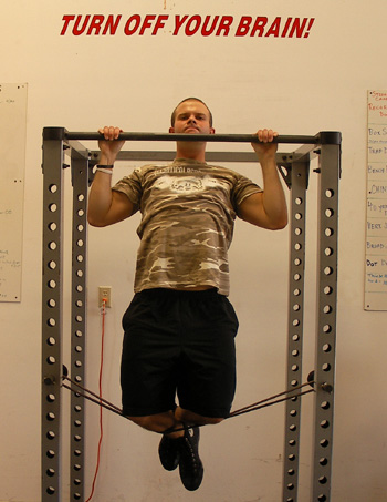Assisted Band Pullups Back Exercise