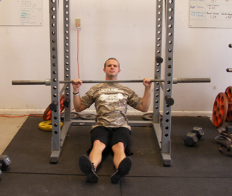 Bands Barbell Pulldowns Lat Exercise Exercise