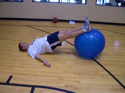 stability ball hip extensions