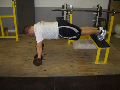 Incline Push Up