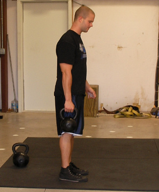 Kettlebell Bottoms Up Clean exercise video