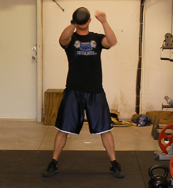 Kettlebell Hand To Hand Switch Swing exercise video