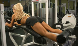 Lying Leg Curl Exercise