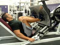 45 degree Leg Press Exercise