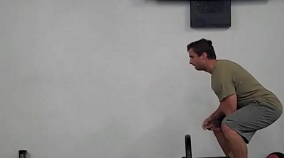 Modified Clean and Press Finish Position