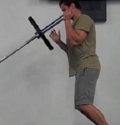 Modified Clean and Press Exercise Video Example