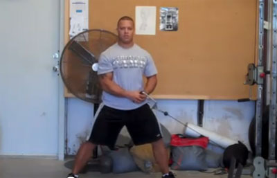 Reverse Cable Woodchops exercise