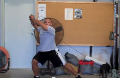 Reverse Cable Woodchops exercise