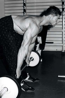 Stiff-legged deadlift
