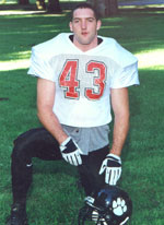 Blaine Fredericks increased his bench press 50 lbs!