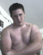 Chad upped his max 65 lbs on the bench press.