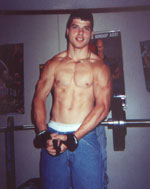 Richard increases his bench press 55lbs.