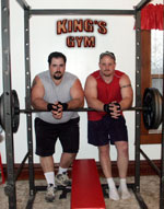 Justin increased his bench press 90 lbs