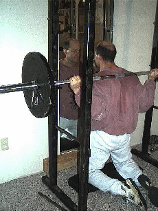 kneeling squat