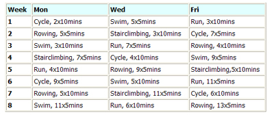 A Basic Primer on Endurance Training