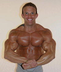 Bodybuilder Derek Anthony