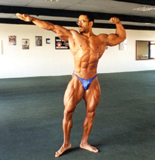 Bodybuilder Andy Palmer