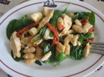 Chicken and Spinach