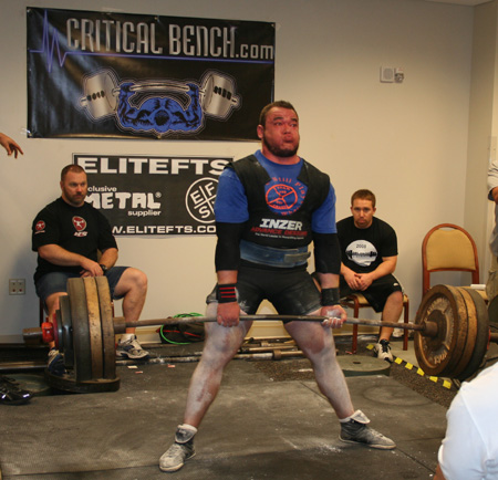 Clint Smith at the Orlando Barbell Classic Pro Division Lifter