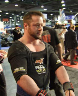 Brad Heck Powerlifter WPO Bench Press