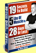 How to gain muscular weight - 19 secrets to build 5 lbs of muscle