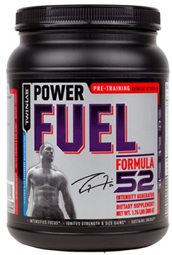 You should take power fuel 15 to 30 minutes before a workout