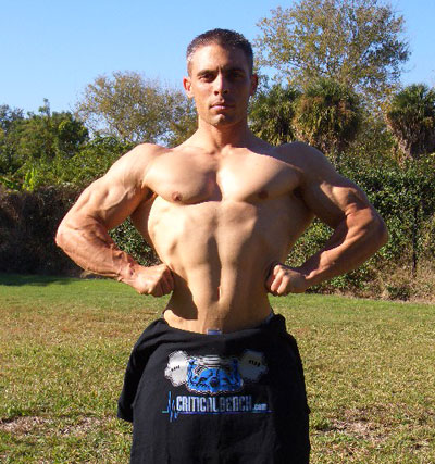 Bodybuilder Ivan Nikolov