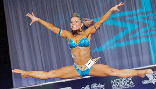 Superstar fitness model competitor Annette Perry sexy hot