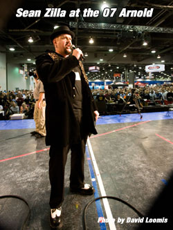 Sean Zilla Announcing at the 2007 Arnold