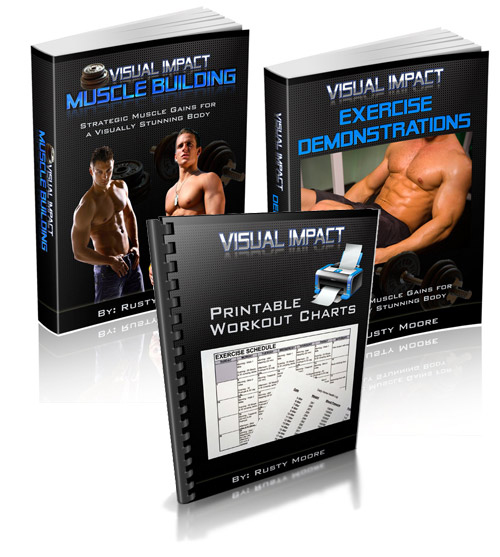 Rusty Moore's Visual Impact Muscle Building Shrink Wrap Effect