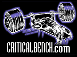 Critical Bench - Bench Presser Logo