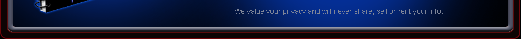 We value your privacy and will never share, sell or rent your info.
