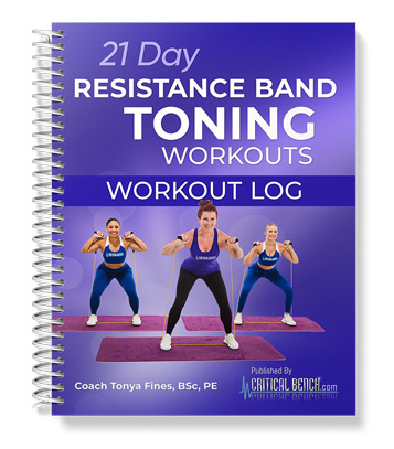 The 21-Day Resistance Band Toning PDF Workout Log