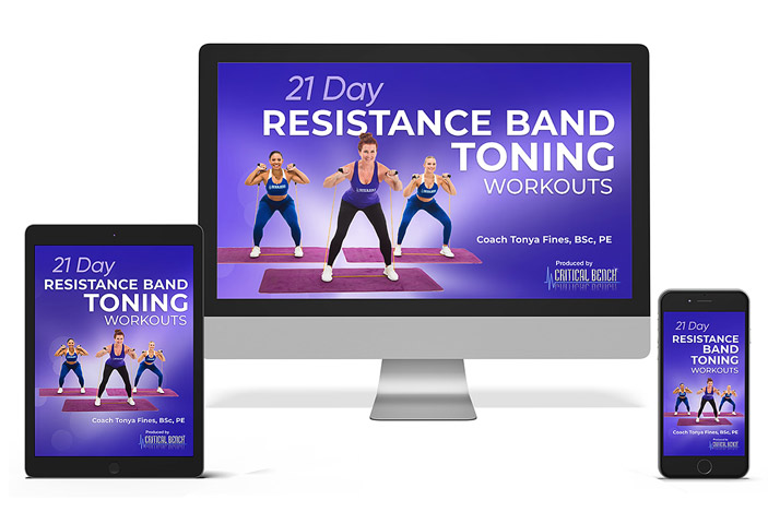 The 21-Day Resistance Band Toning Workout Videos