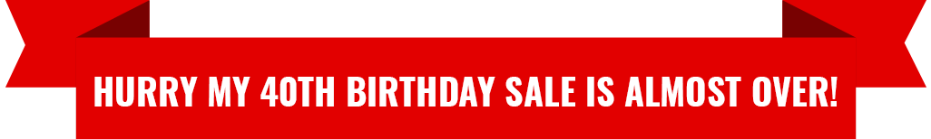 Birthday Sale banner