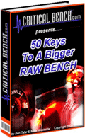 50 keys to a bigger raw bench press