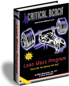 The Lean Mass Program will help you gain muscle while losing fat.