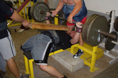 Board Bench Press