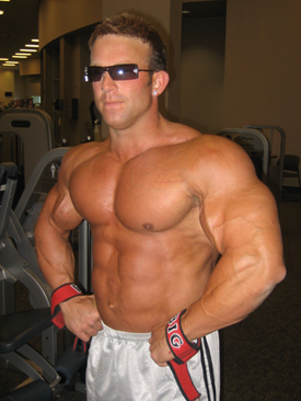 Bodybuilder Derek Anthony