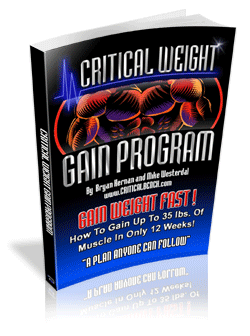 Critical Weight Gain Program
