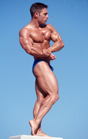 Bulgarian natural  bodybuilder Ivan Nikolov