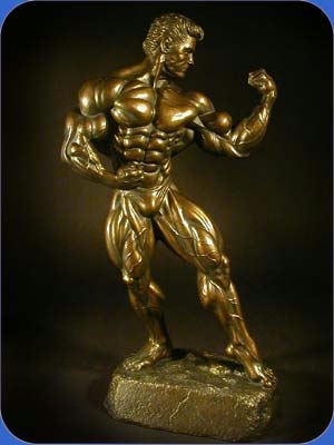 bodybuilding figurine