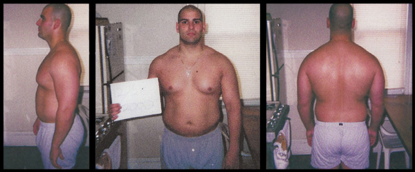 Ardolino does the Ripped Fat Loss Program - Before Pics
