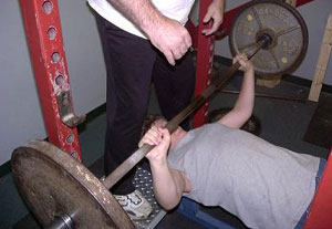 weight lifting bench press workout