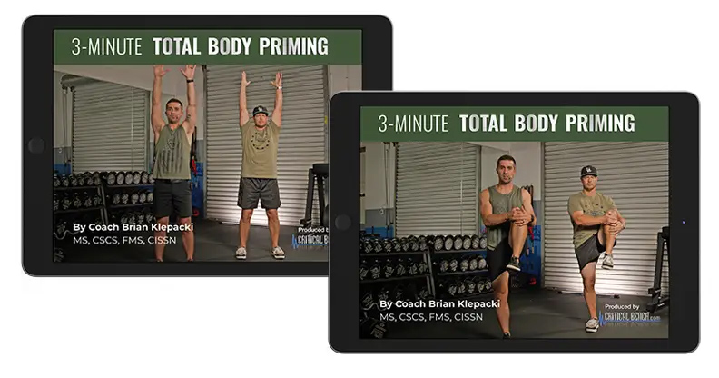 Cover image of the 3-Minute Total Body Priming Video